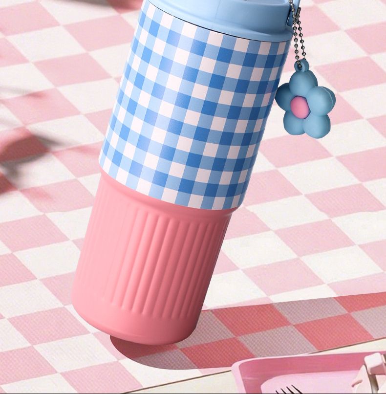 Tumbler Minum Uk 750 ml Tahan Panas SUS 316- Lucu dan Aesthetic - Gambar 12