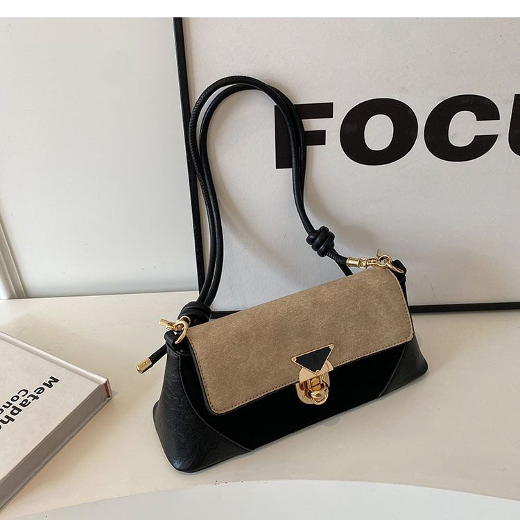 Tas Retro Leiden Baguette - Shoulder Bag bergaya vintage - Gambar 3